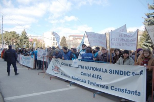 Sindicaliştii de la Cartel Alfa anunţă proteste